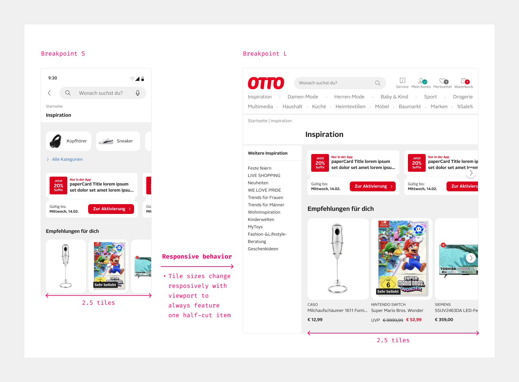responsive behaviour